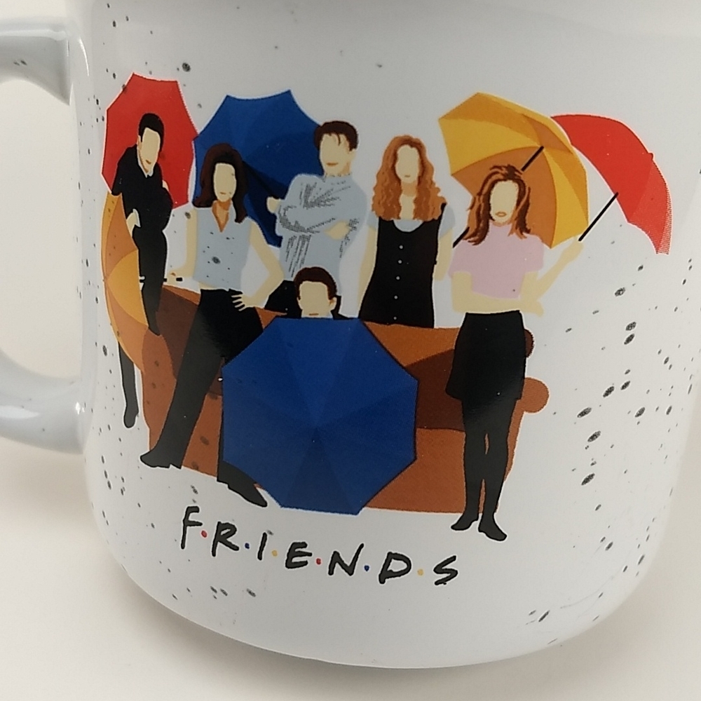 FRIENDS Ceramic 16 oz Logo Mug NWOT - Picture 3 of 13